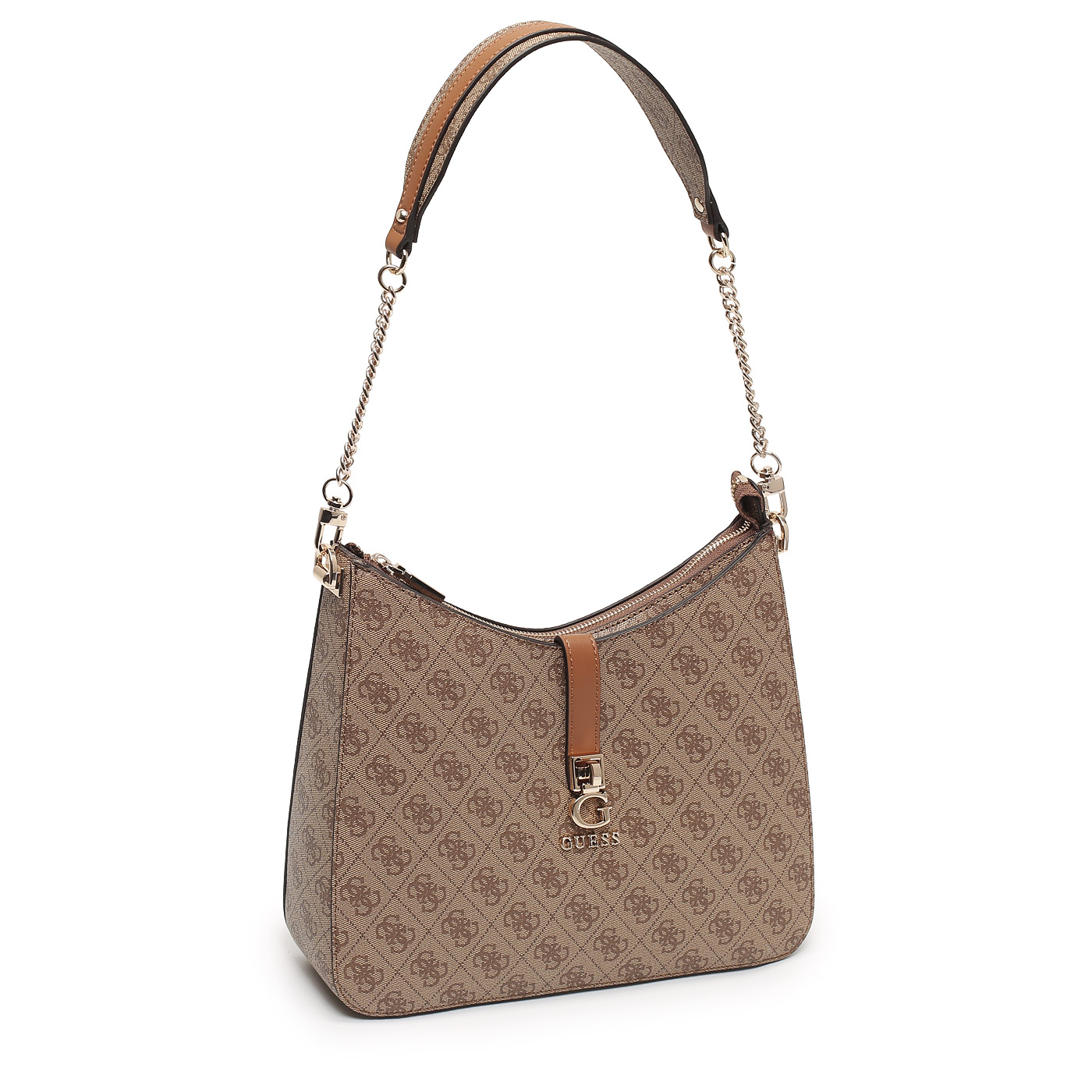 Сумка с ручкой-цепью Guess Zamira