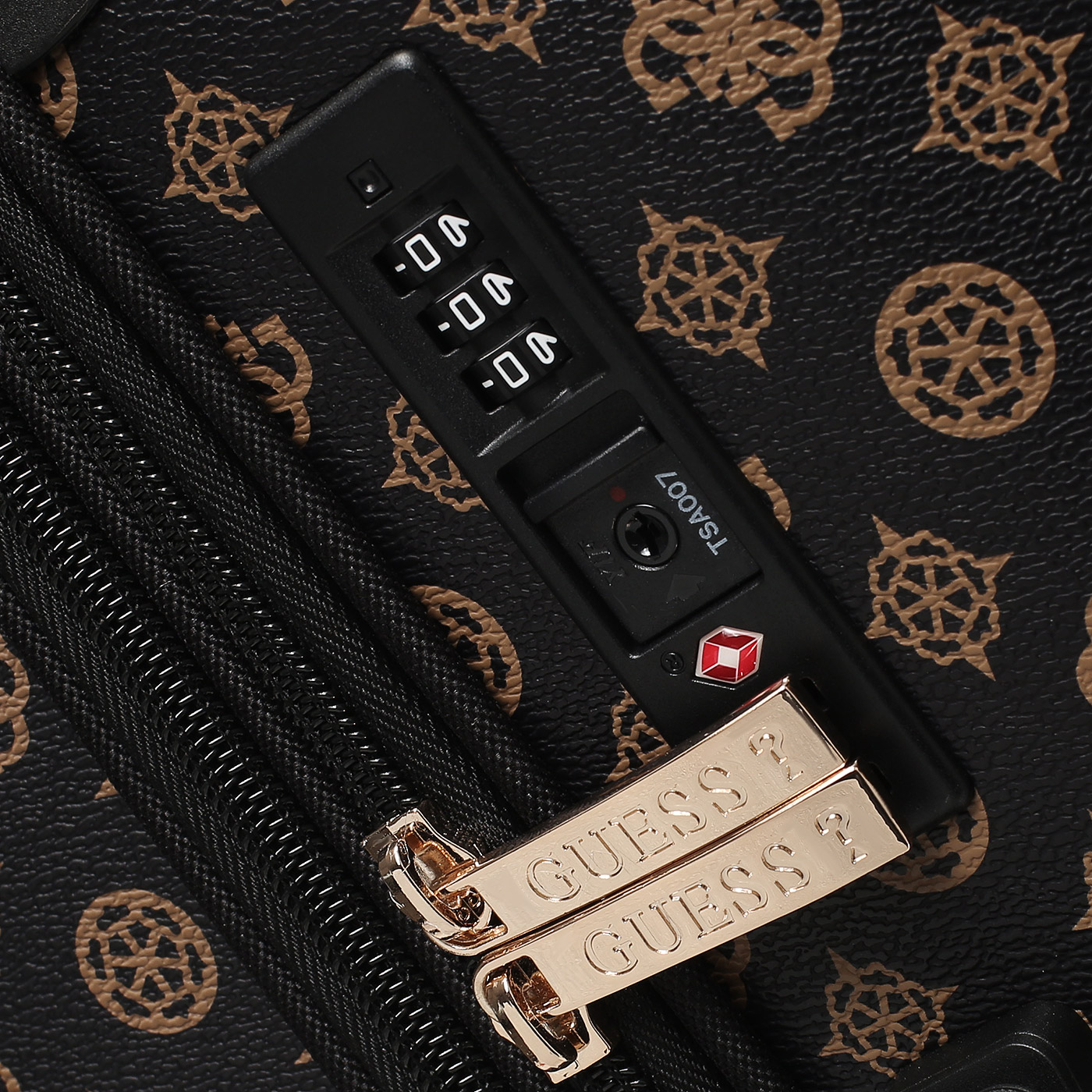 Чемодан средний M из полиурeтана Guess Wilder