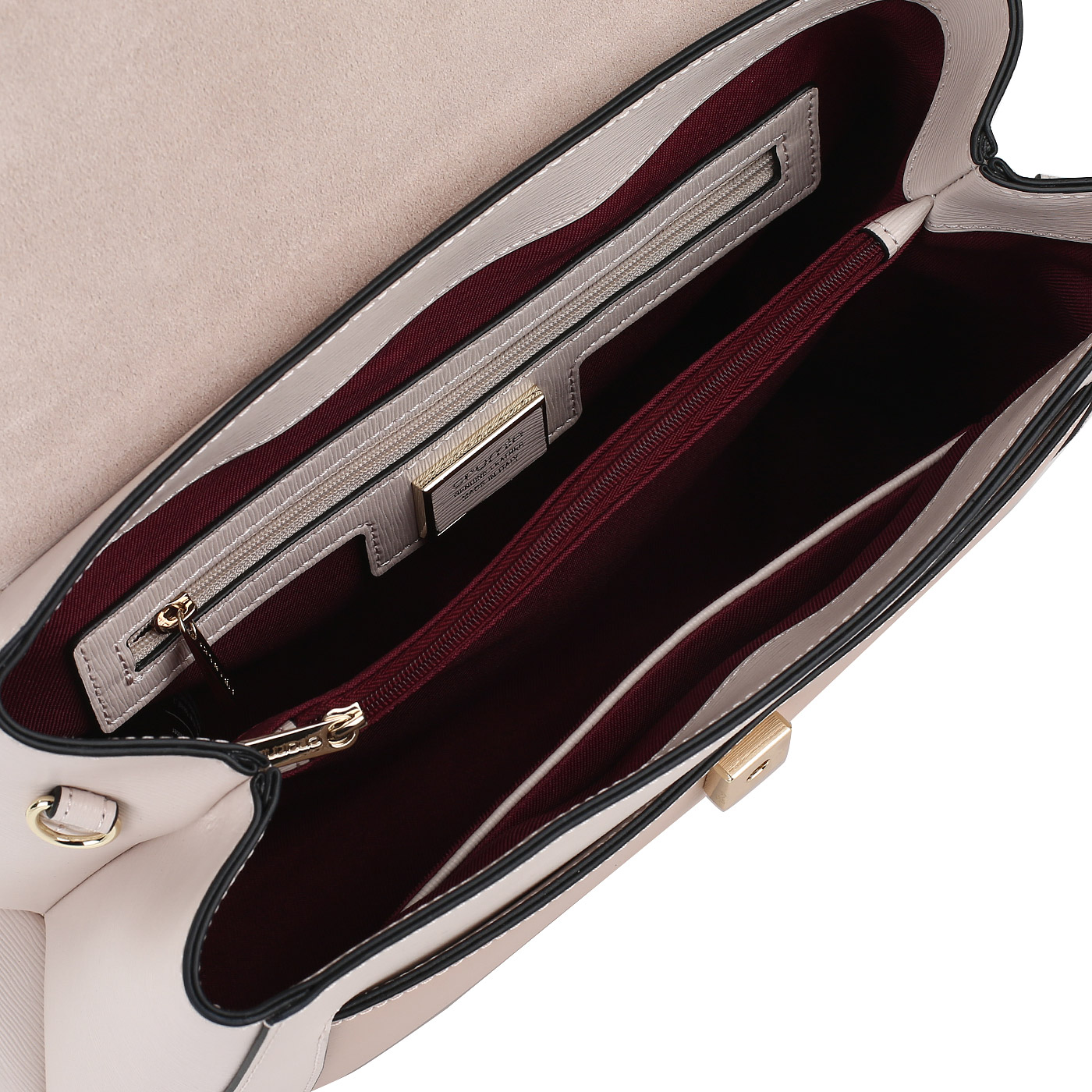 Сумка из тисненой кожи Cromia Kesi