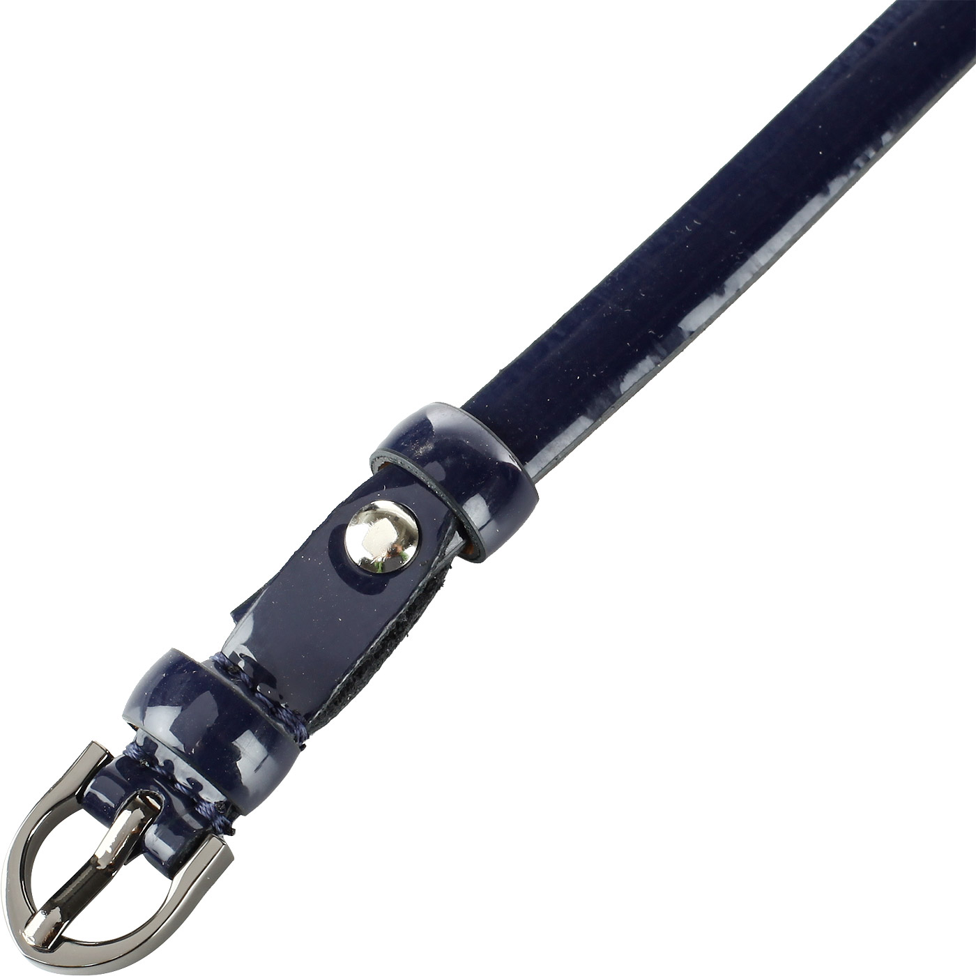 Женский лакированный ремень из натуральной кожи Chatte 