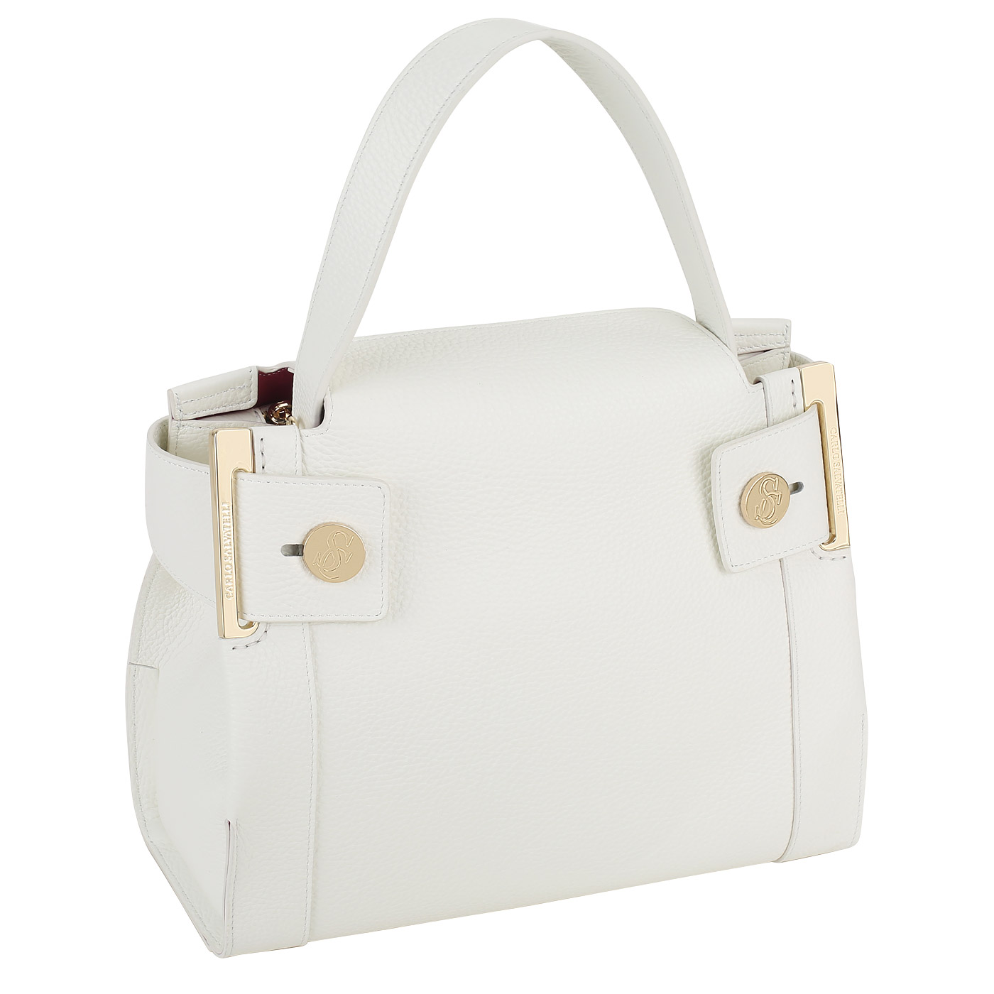 Кожаная сумка Carlo Salvatelli Elvira gemma