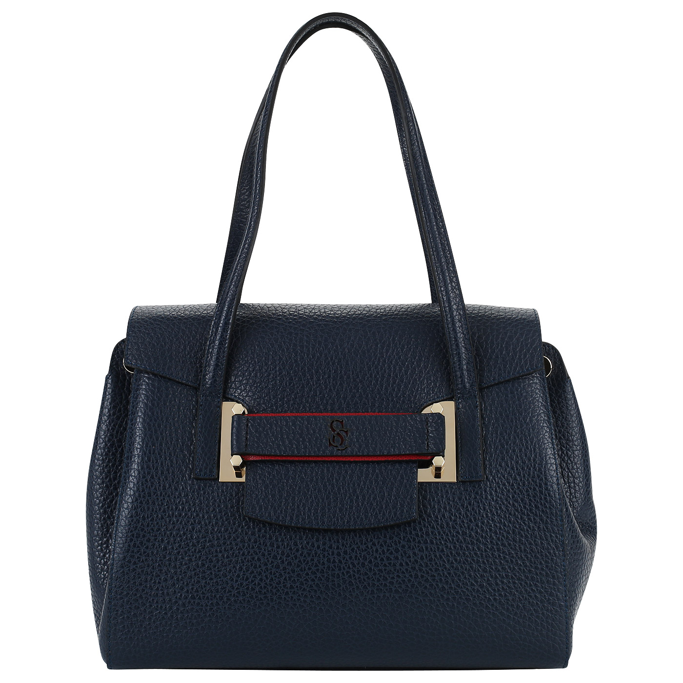 Carlo Salvatelli Кожаная сумка с двумя отделами