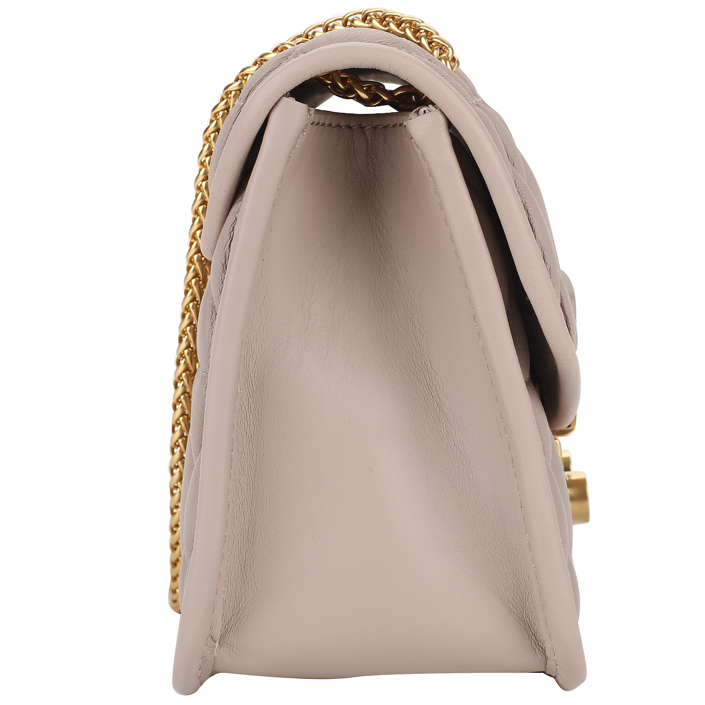 Стеганая сумочка из кожи Furla Metropolis Cometa