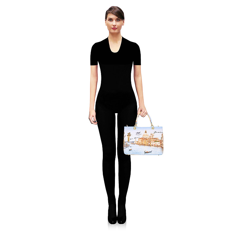 Женская кожаная сумка Acquanegra Venezia