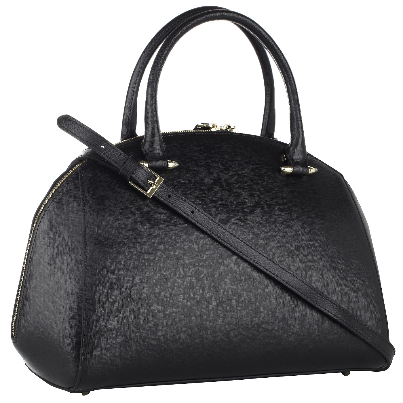 Кожаная сумка с ручками и ремешком Cromia Ibis