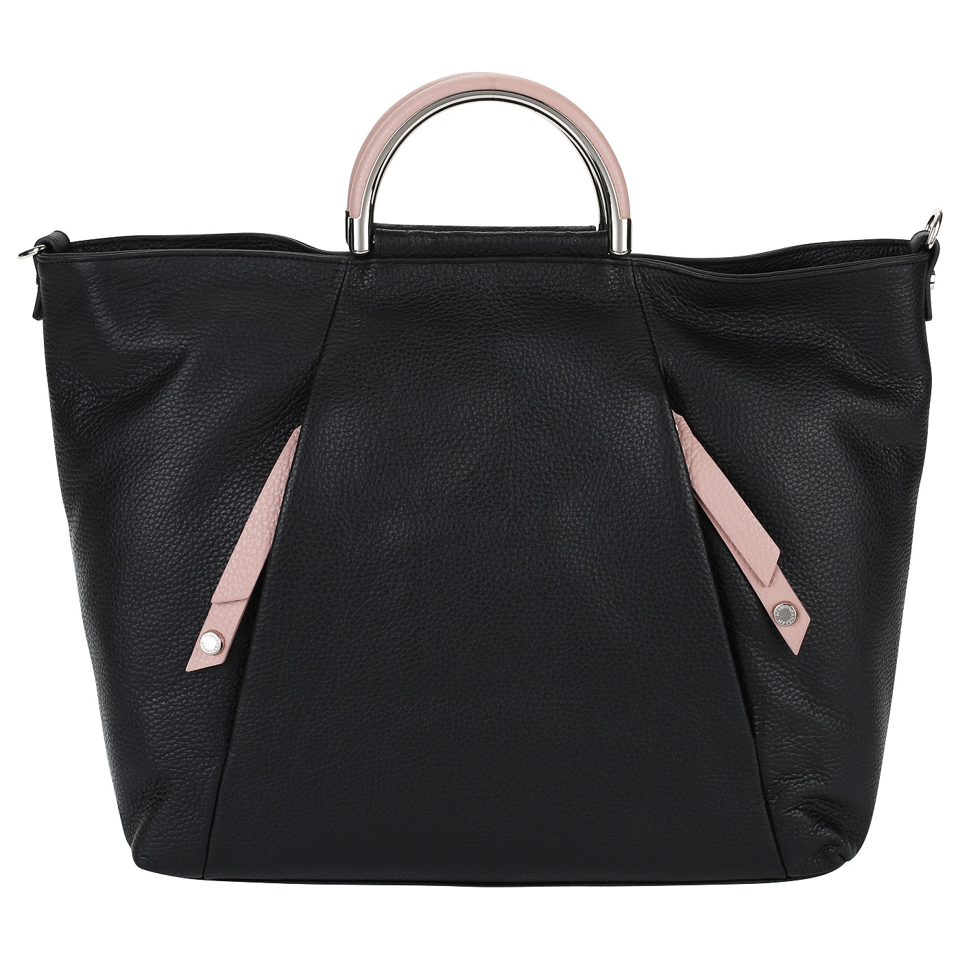 Roberta Gandolfi Мягкая сумка из черной кожи