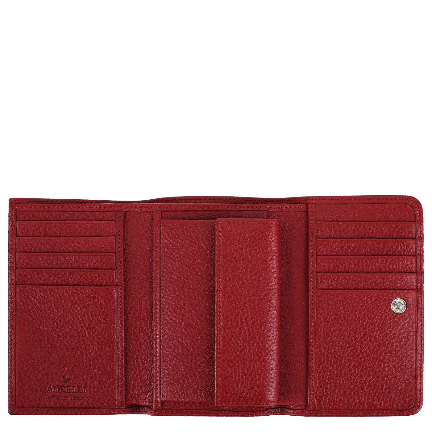 Портмоне складное на кнопке Aurelli Donna