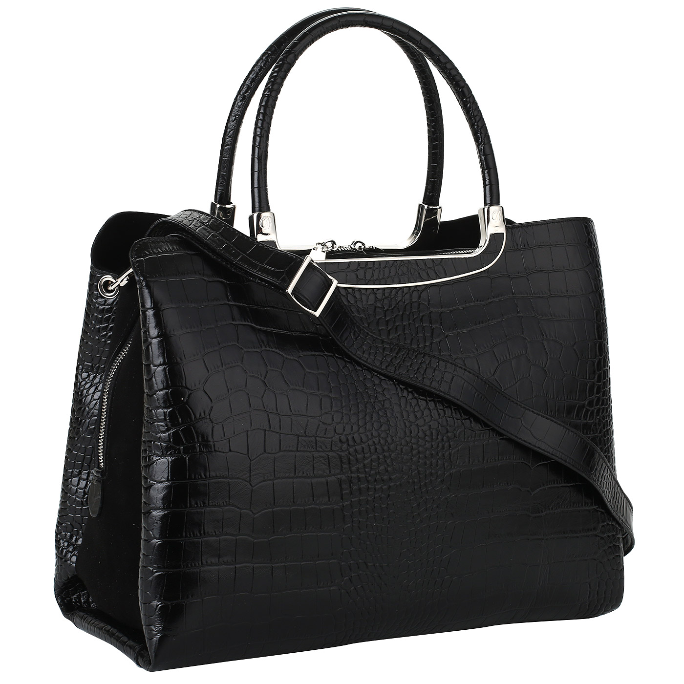 Сумка с отделкой под крокодила Gilda Tonelli Brunello Cam