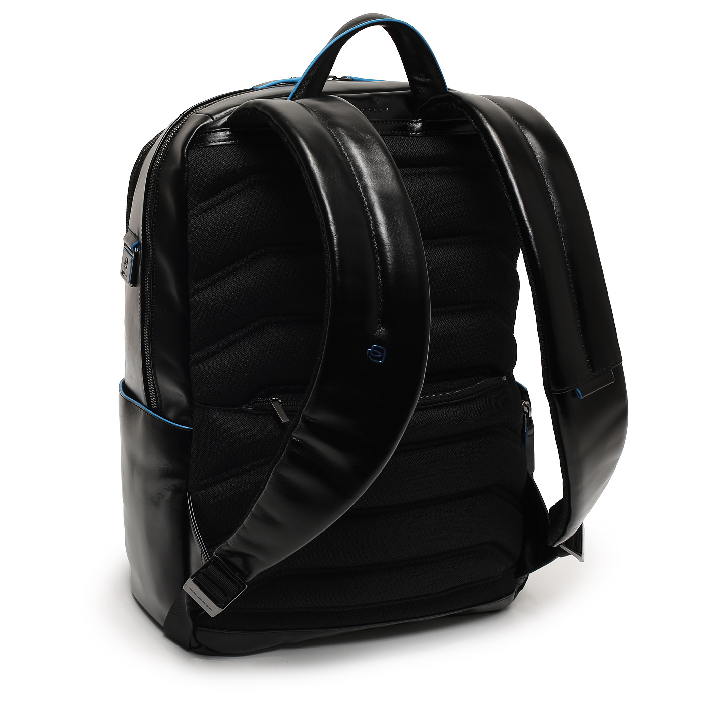 Кожаный рюкзак Piquadro Blue square