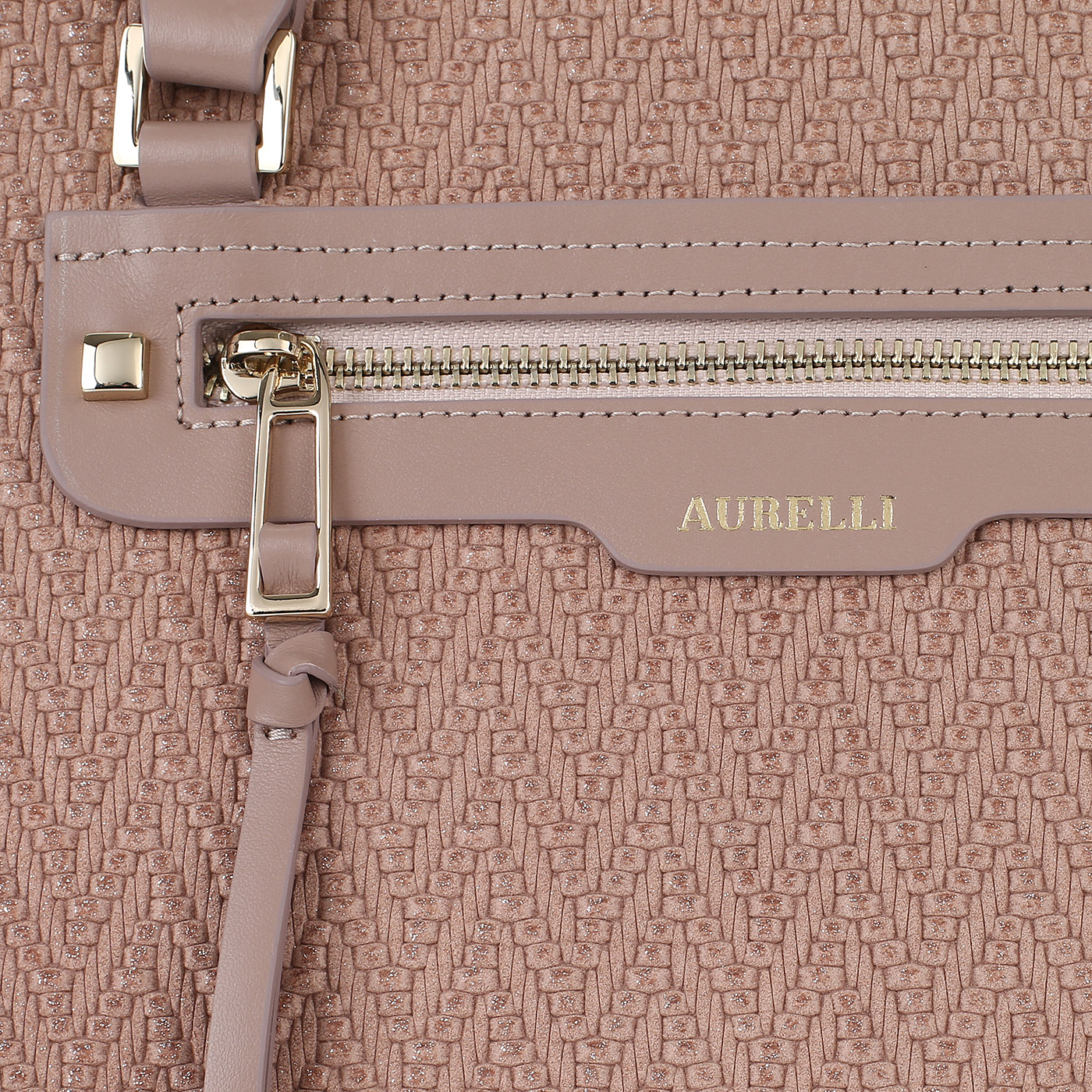 Сумка из кожи и замши Aurelli 