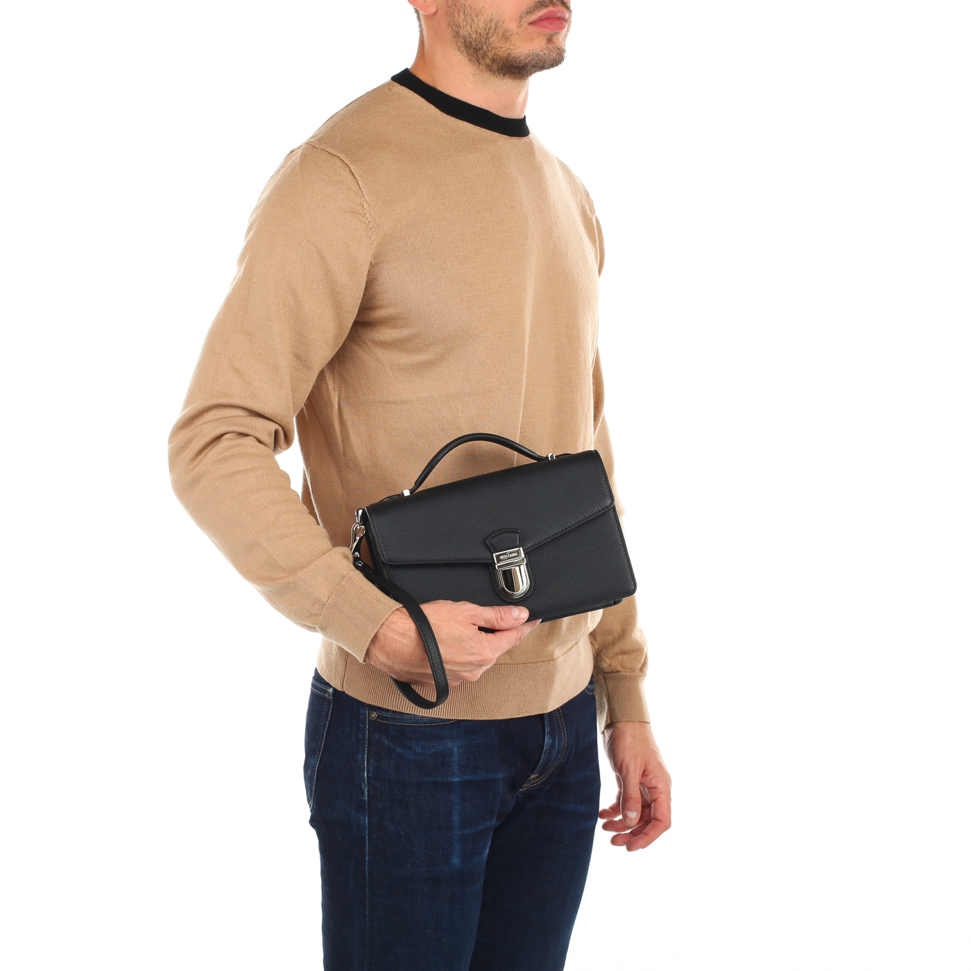 Кожаная барсетка Neri Karra 