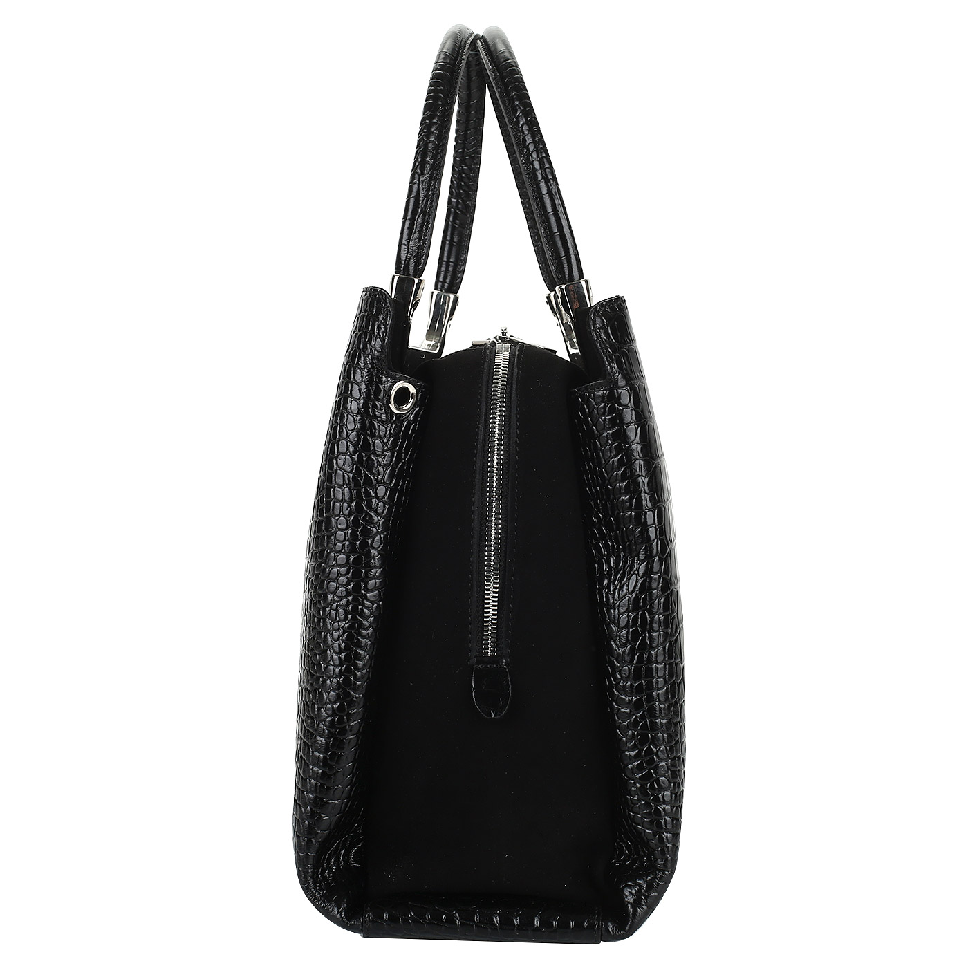 Сумка с отделкой под крокодила Gilda Tonelli Brunello Cam