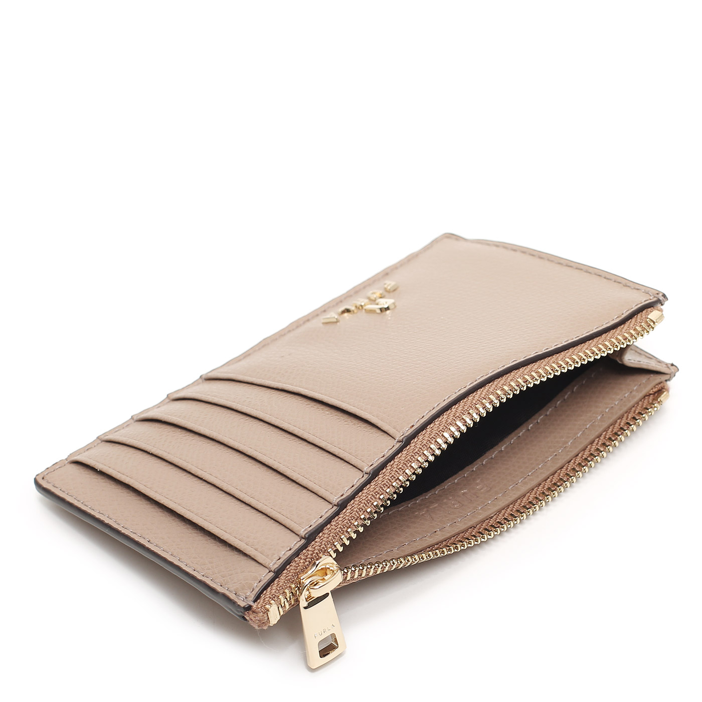 Кожаная визитница Furla Camelia