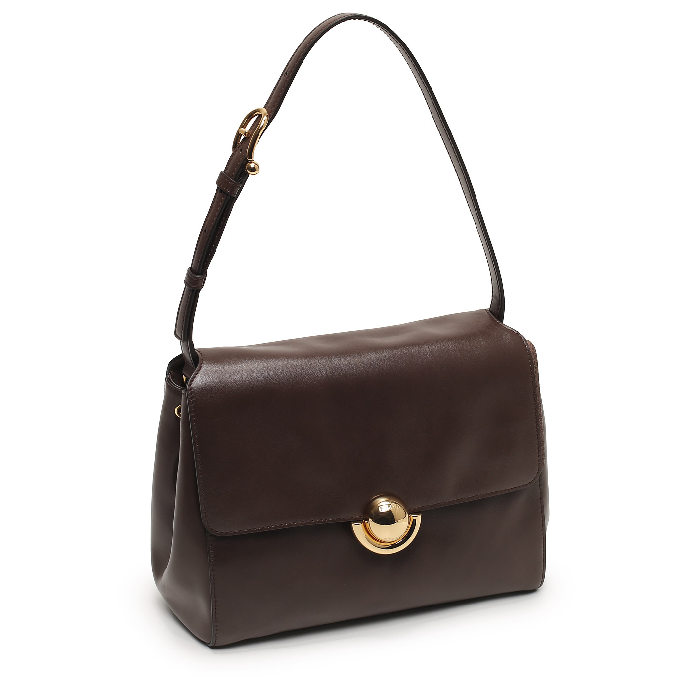 Кожаная сумка Furla Domus