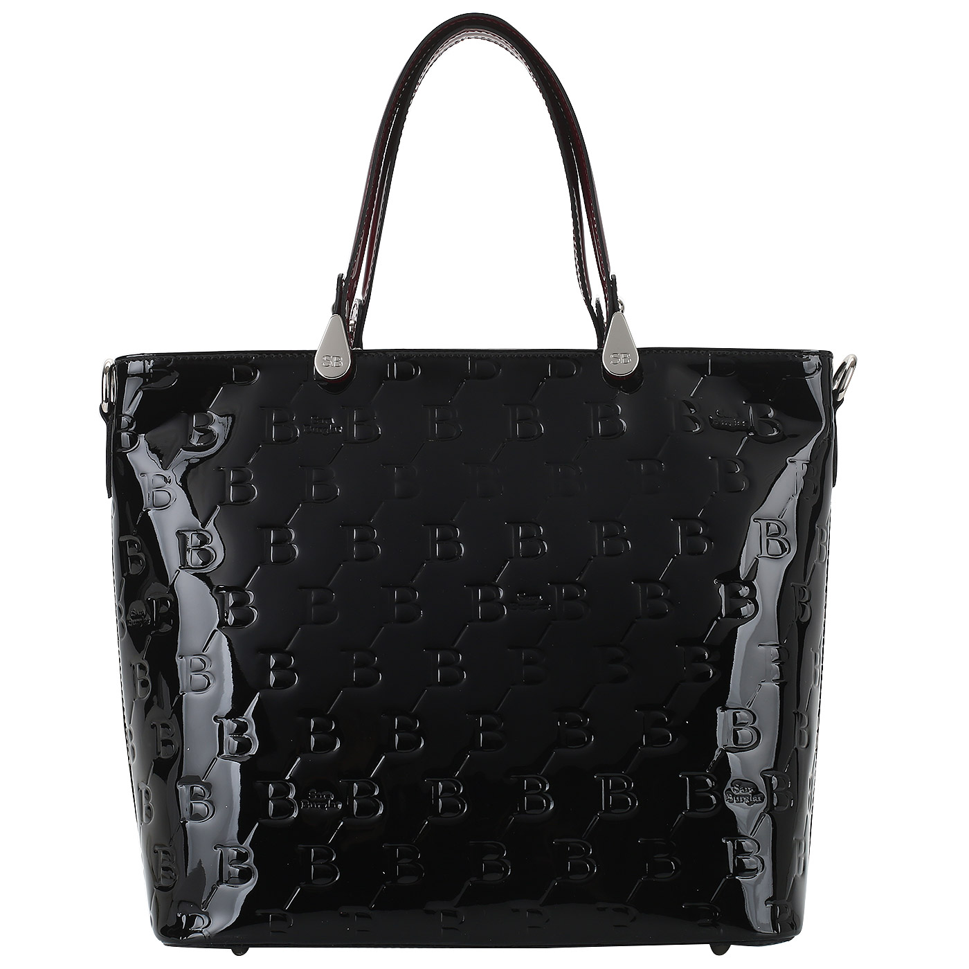 Sara Burglar Лакированная сумка с тиснением