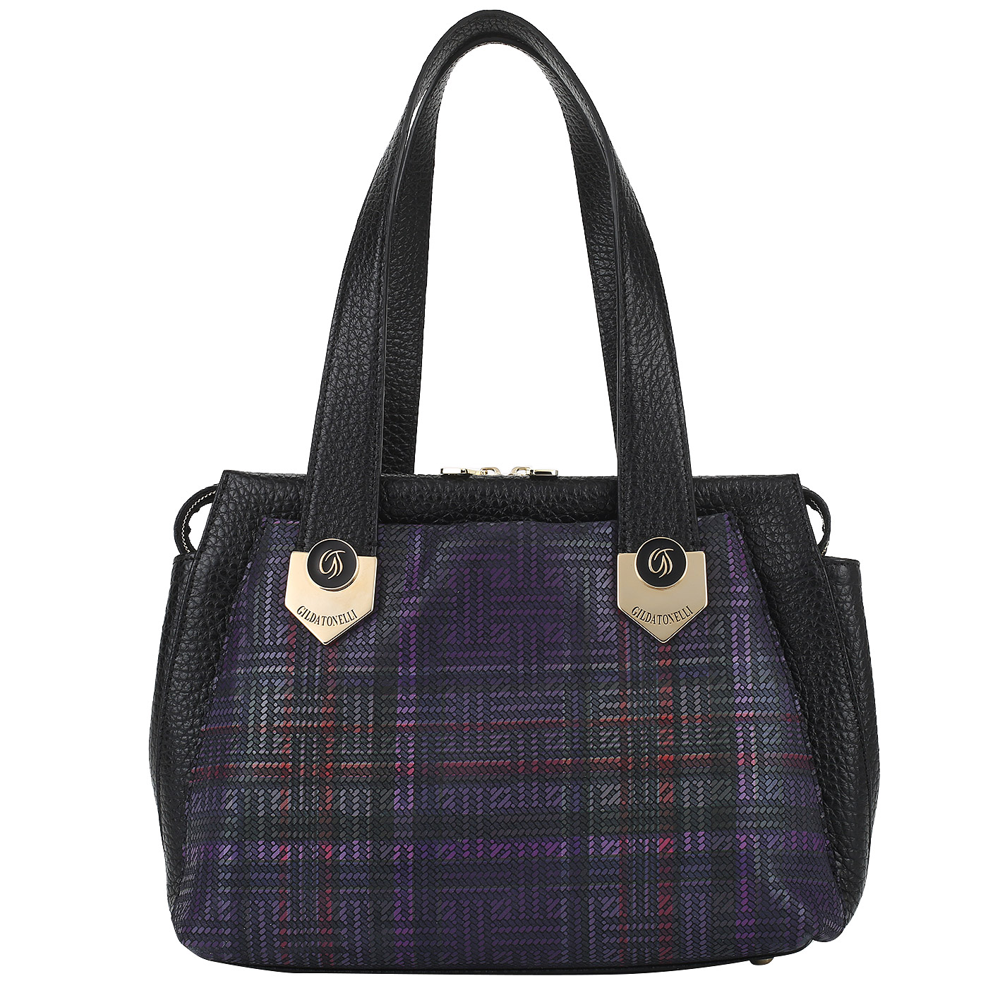 Gilda Tonelli Сумка из комбинированной кожи