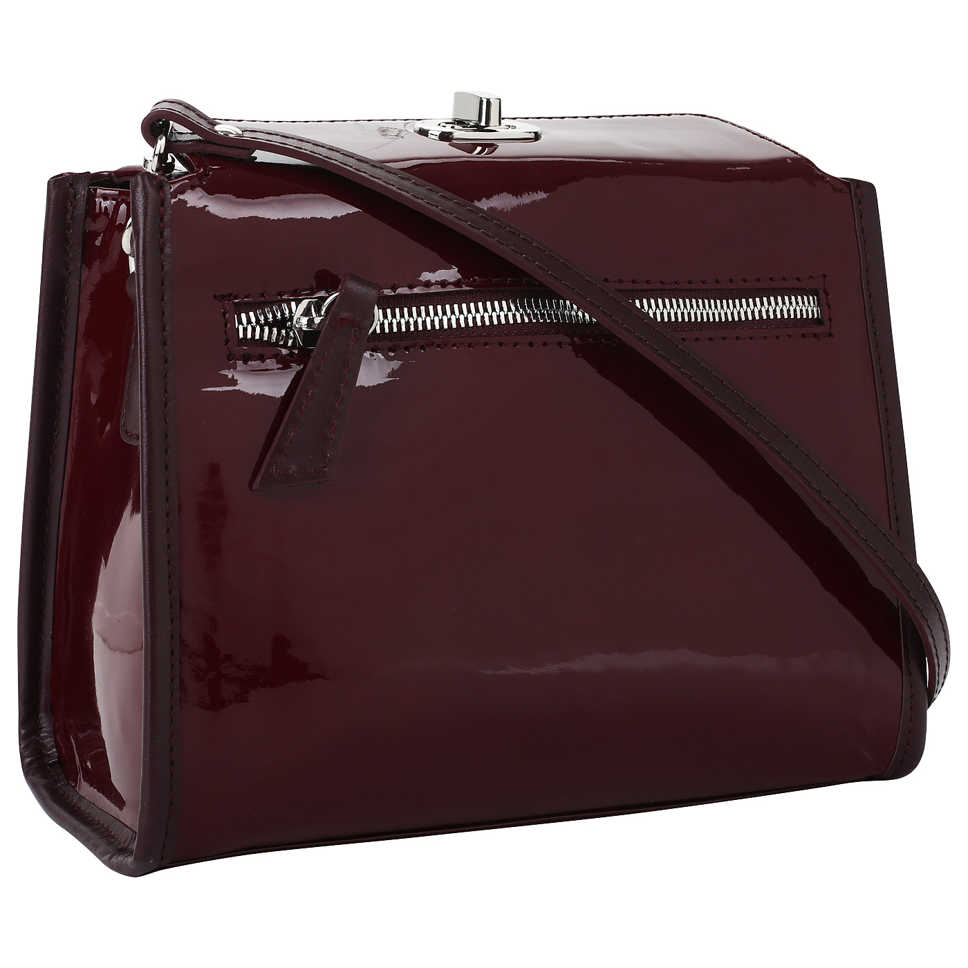 Сумочка из лаковой кожи Marina Creazioni 