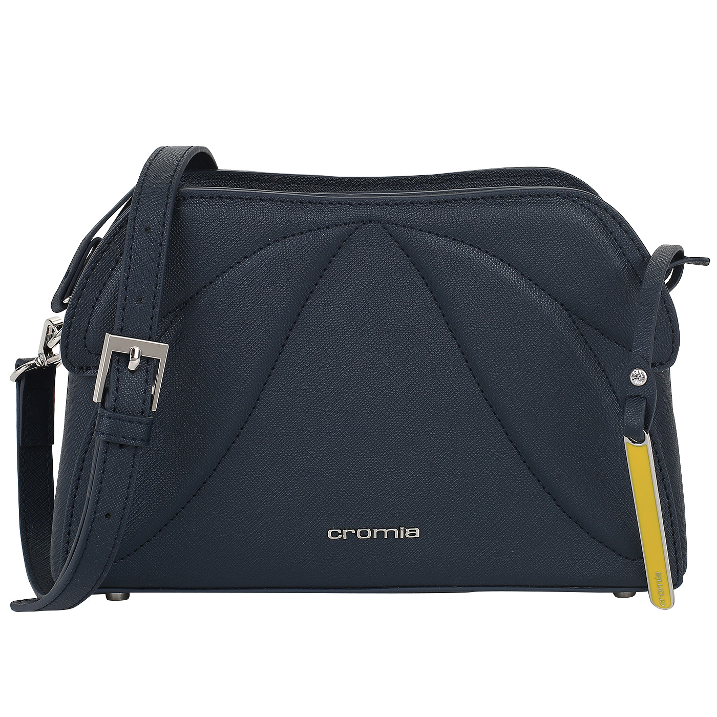 Cromia Синяя сафьяновая сумочка
