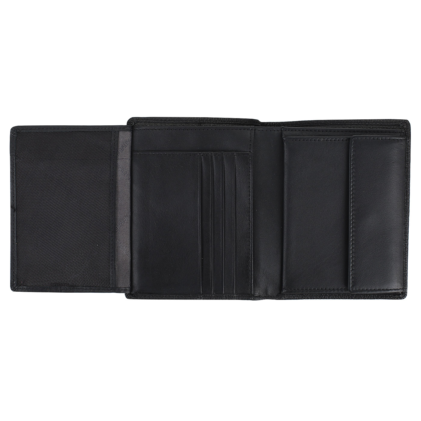 Черное портмоне из кожи Braun Buffel Varese
