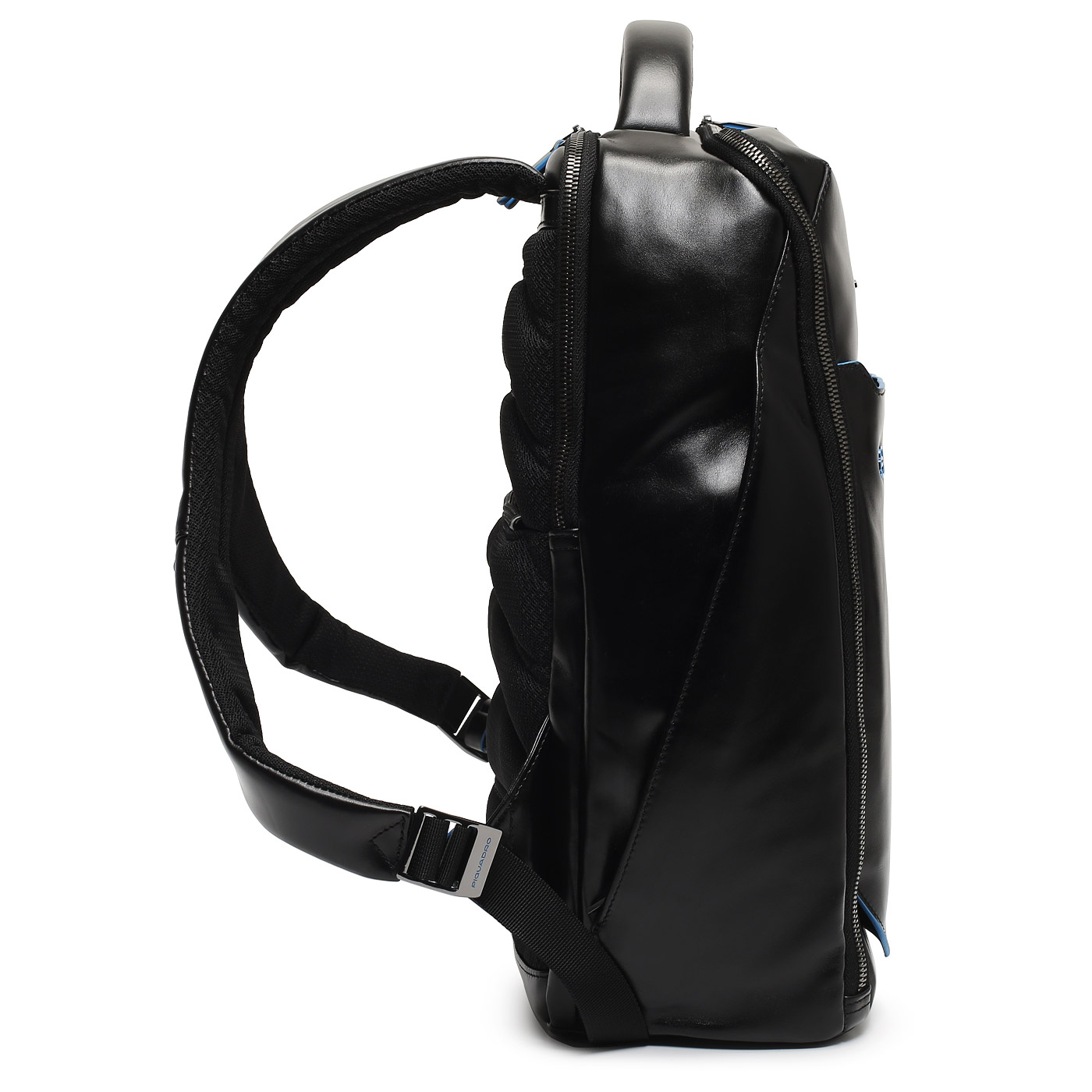 Кожаный рюкзак Piquadro Blue square