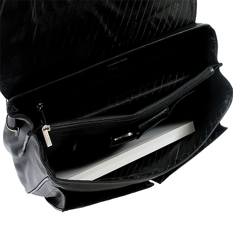 Мужской кожаный портфель Dr. Koffer 