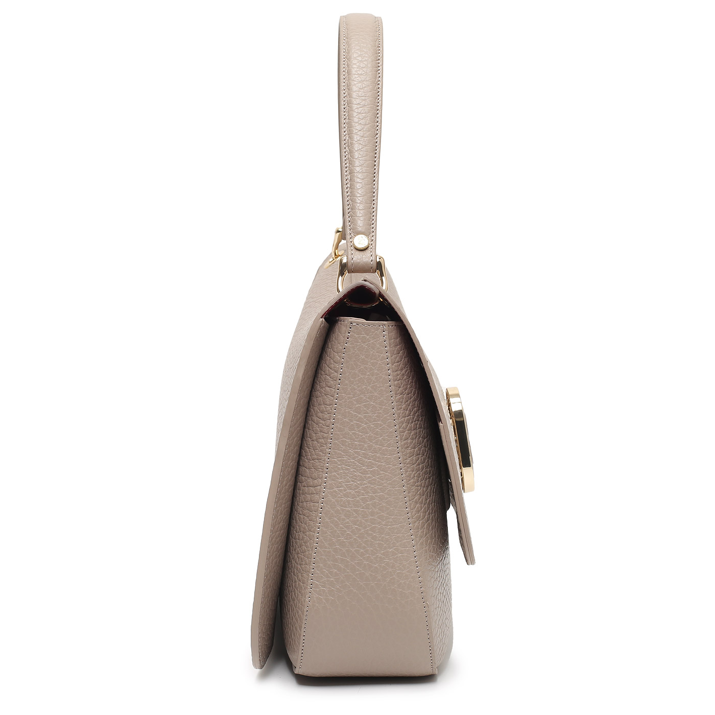 Кожаная сумка Carlo Salvatelli Madeleine cervino