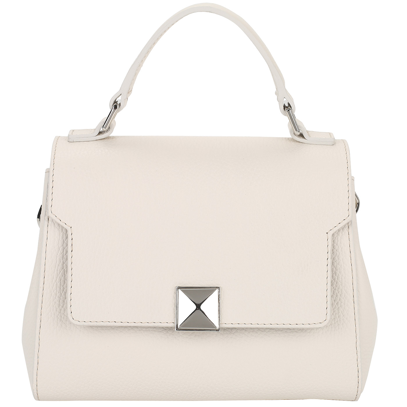 Chatte Кремовая сумочка из кожи