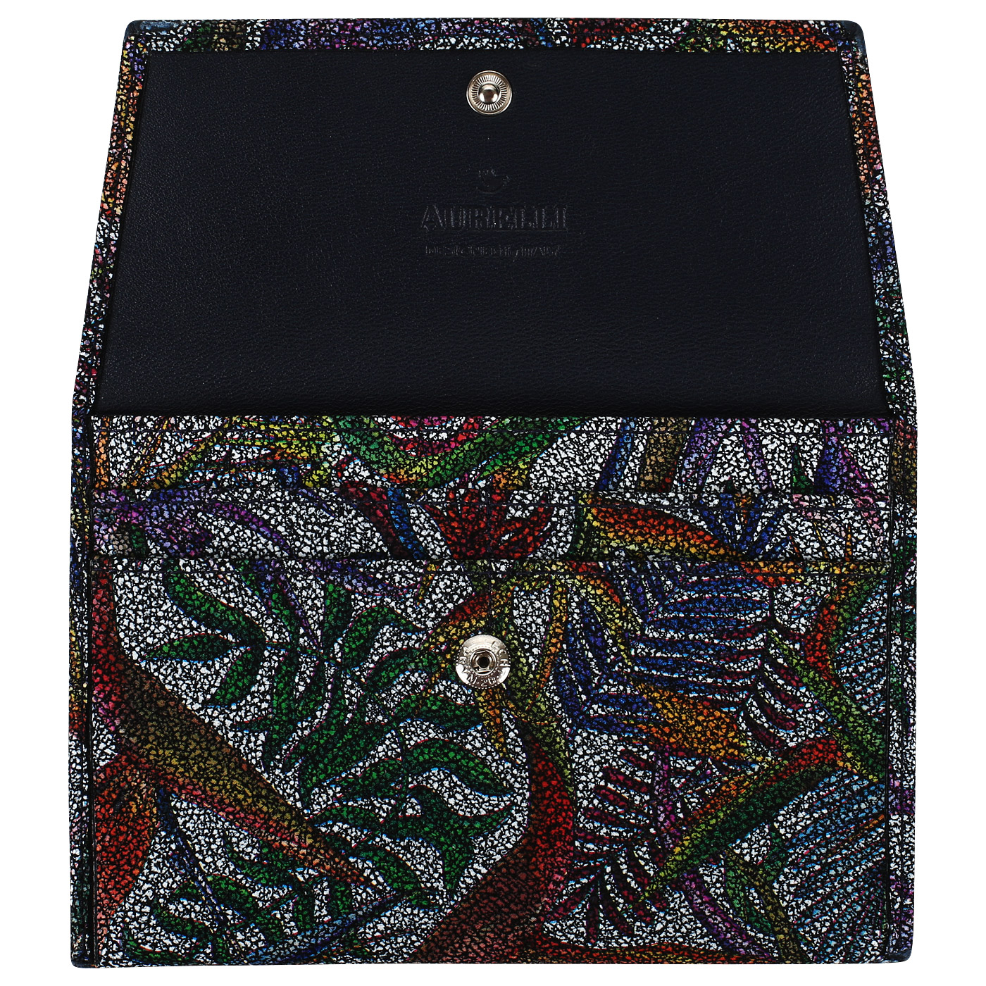 Обложка-конверт с принтом для паспорта и автодокументов Aurelli Luna tropico