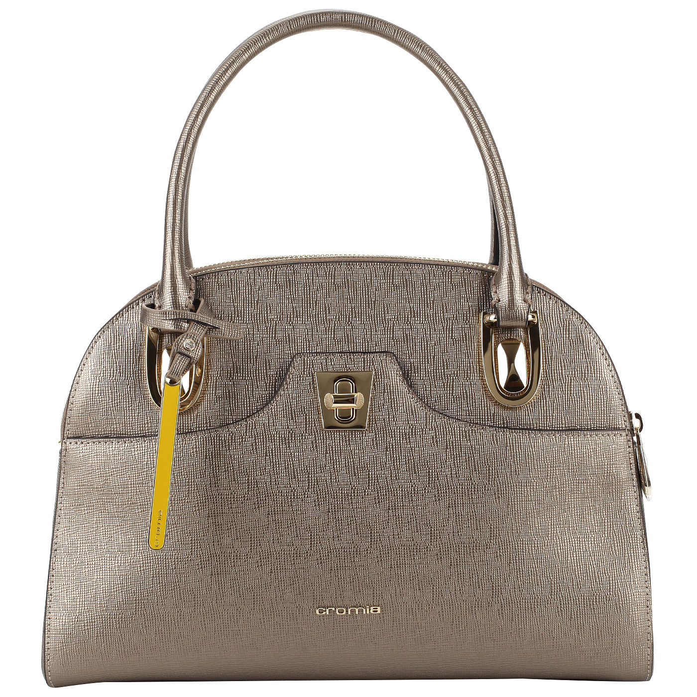 Cromia Сумка из сафьяна на молнии