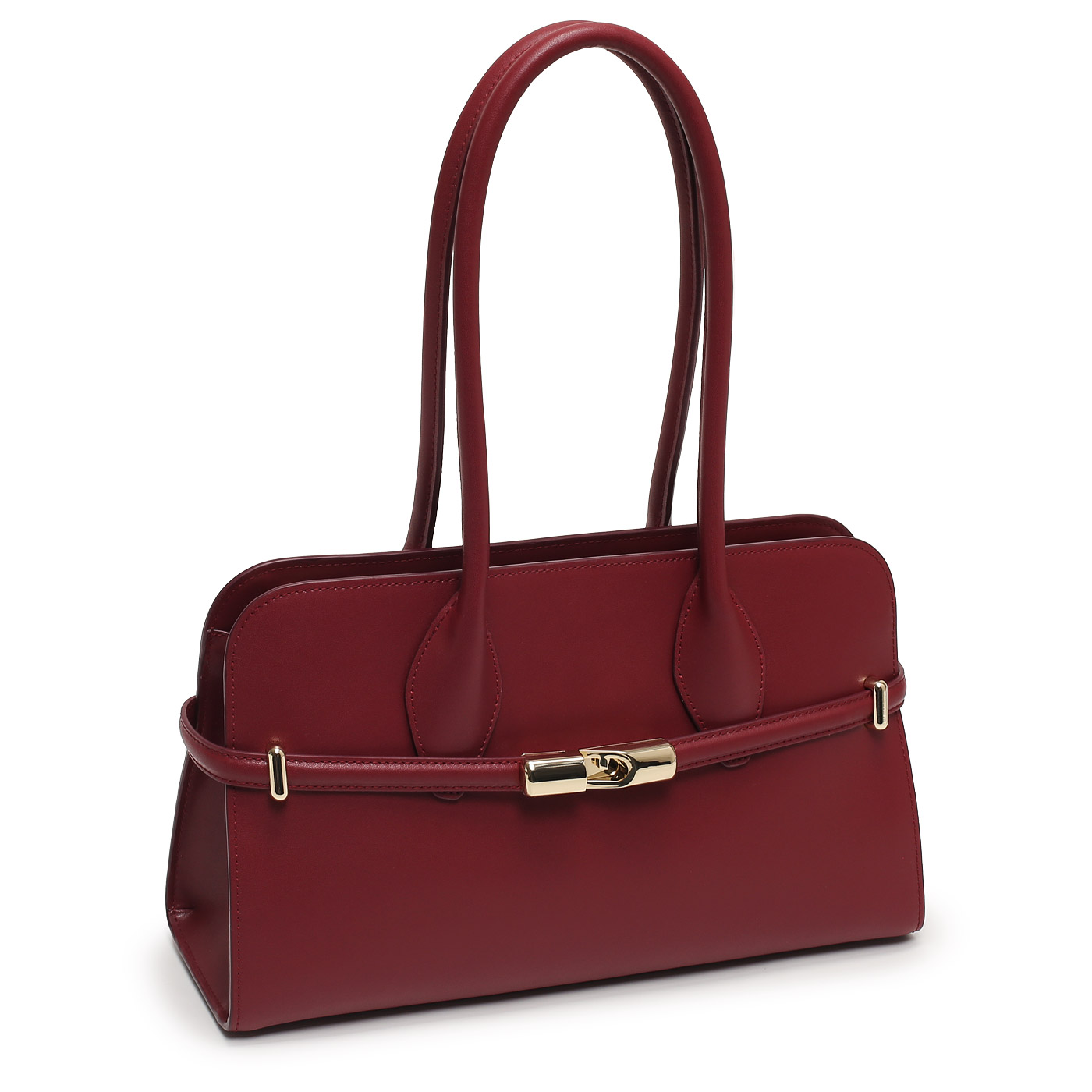 Кожаная сумка Furla Goccia