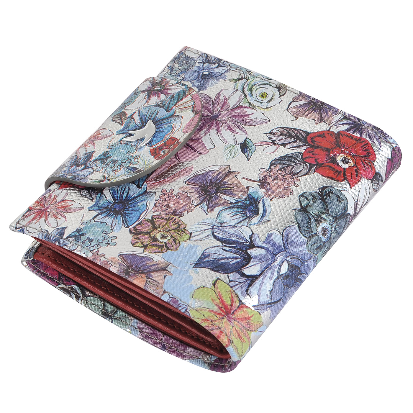 Женское кожаное портмоне Aurelli Luna fiore