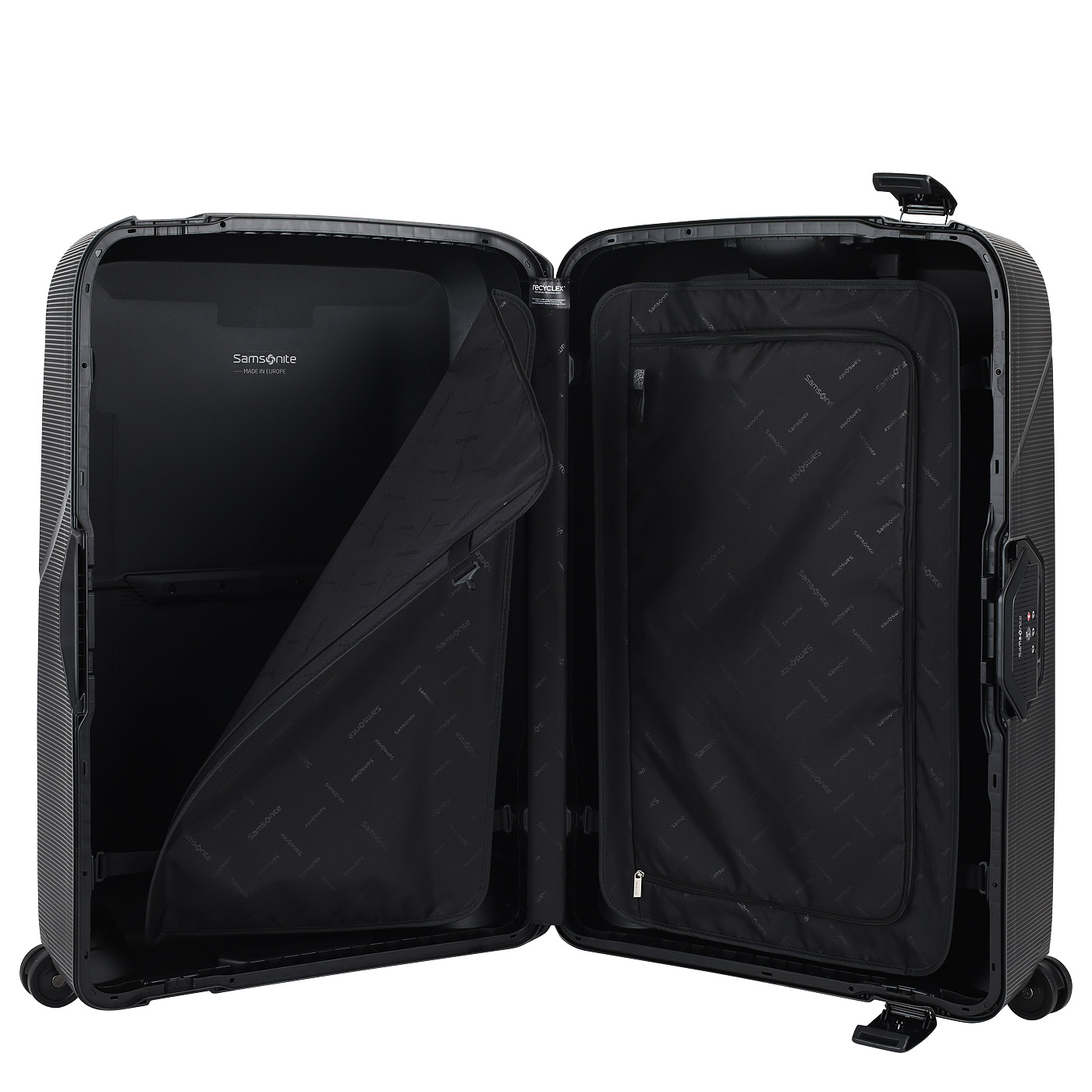 Чемодан очень большой XL из полипропилена с кодовым замком Samsonite Magnum ECO