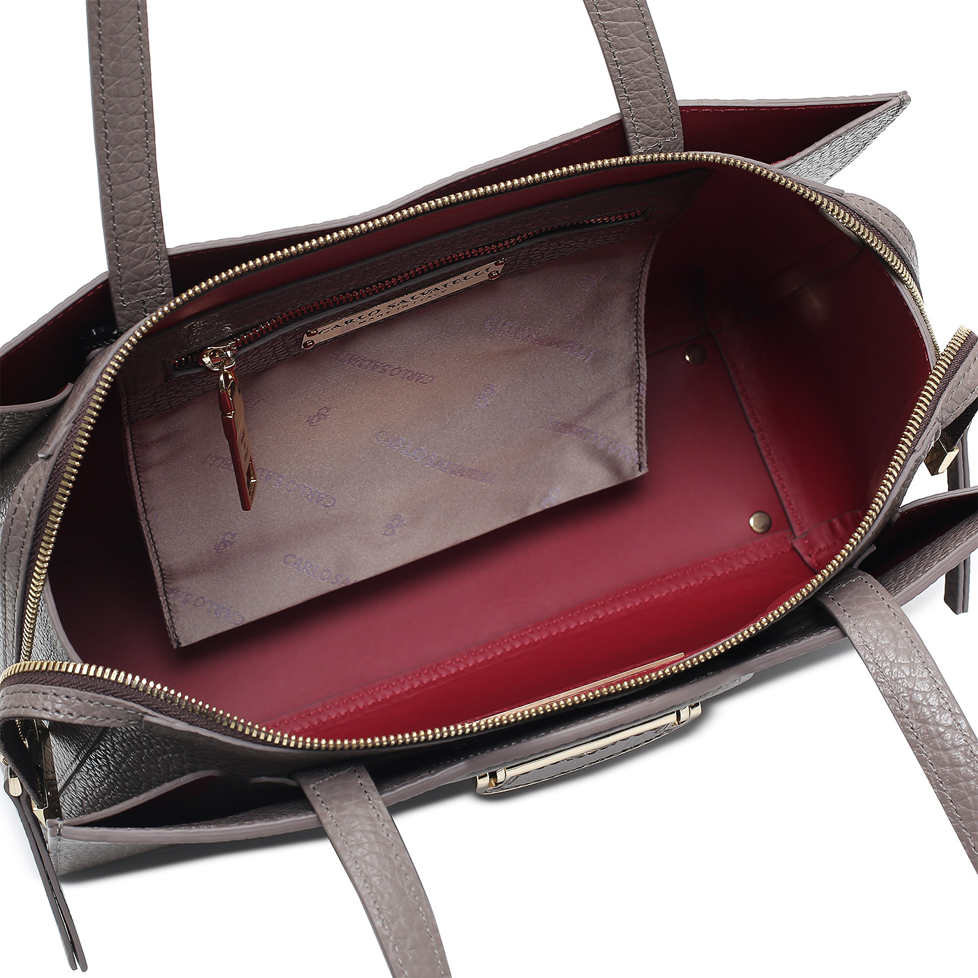 Кожаная сумка Carlo Salvatelli Tiziana cervino