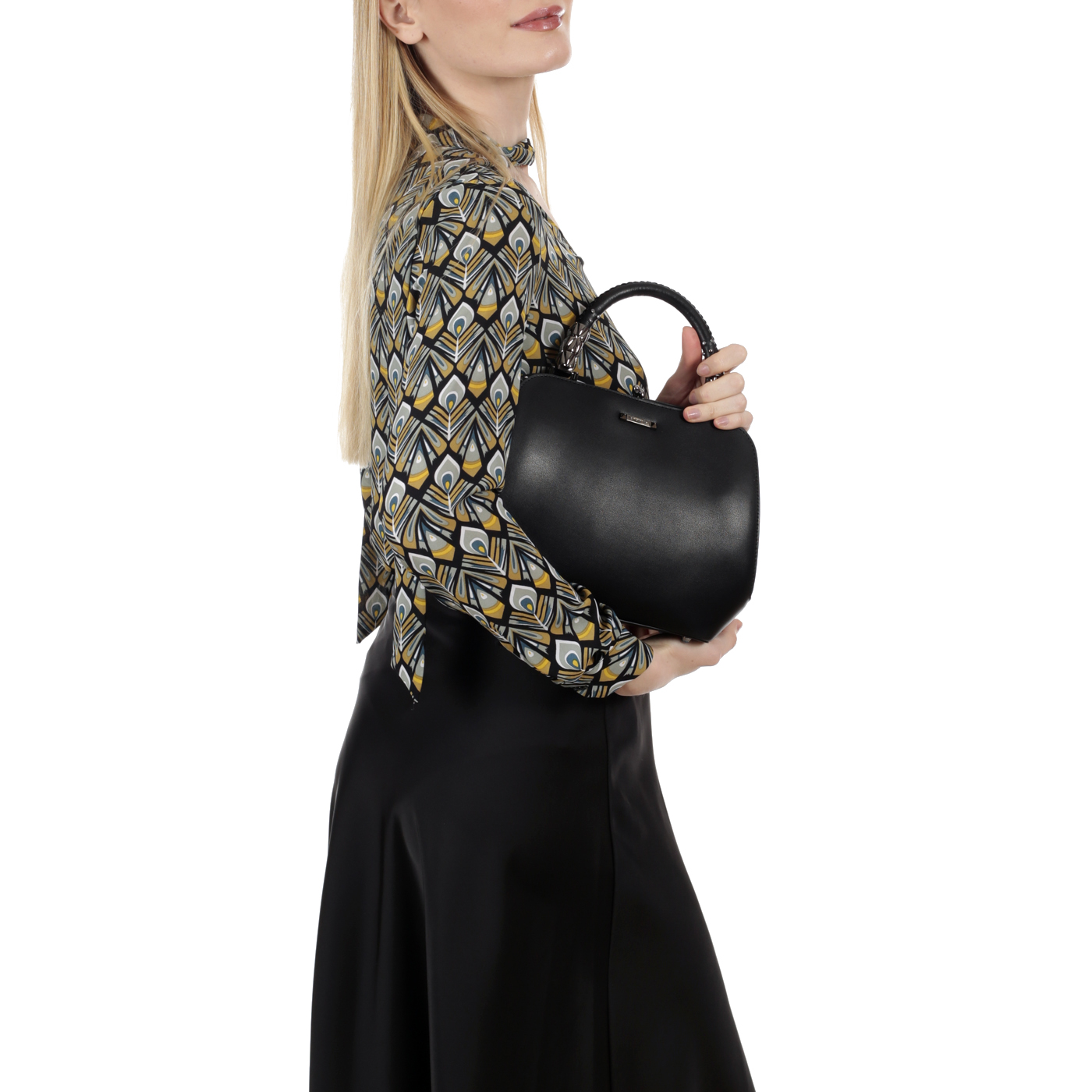 Кожаная сумка Cromia Jackie