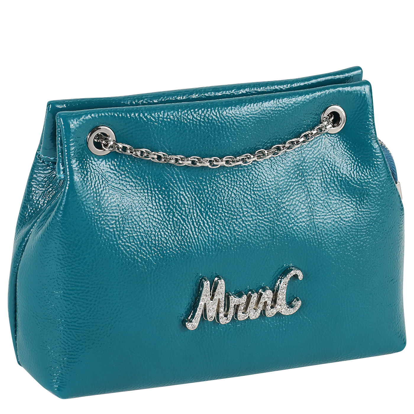 Кожаная сумка с цепочкой Marina Creazioni X1010 STRASS