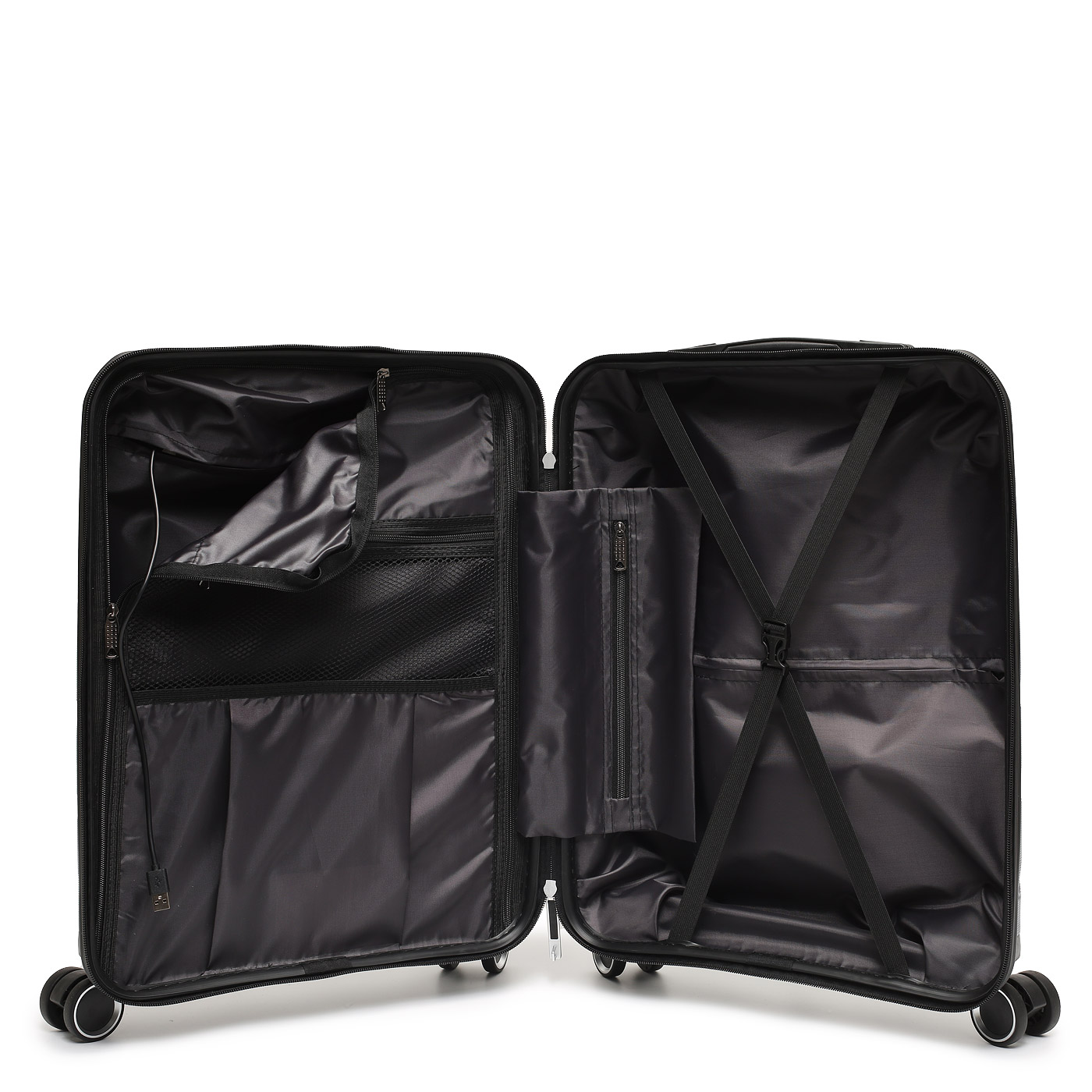 Чемодан маленький S из полипропилена Sun Voyage Elite