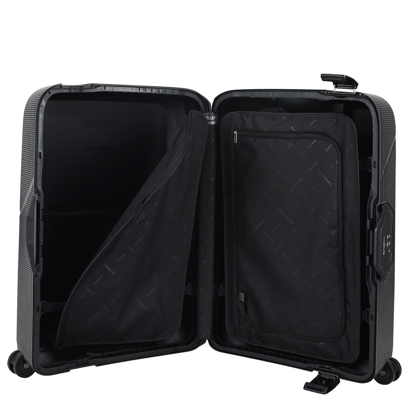 Чемодан средний M из полипропилена с кодовым замком Samsonite Magnum ECO