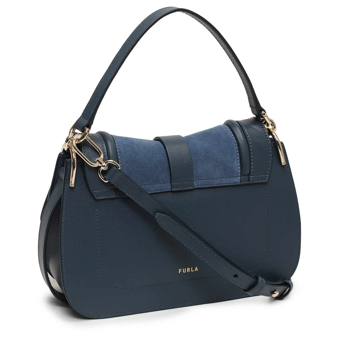 Кожаная сумка Furla Flow