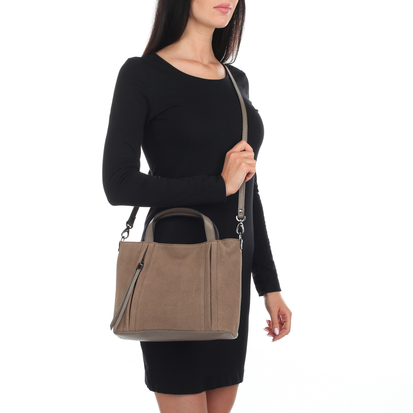 Комбинированная сумка на молнии Ripani Clivia