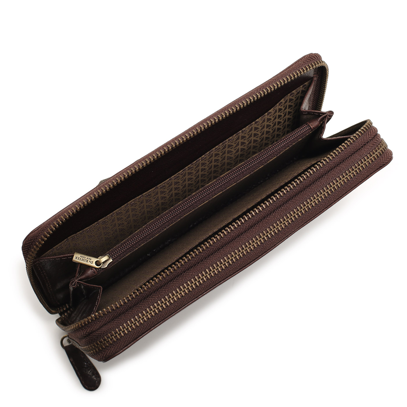 Вместительное кожаное портмоне Dr. Koffer 