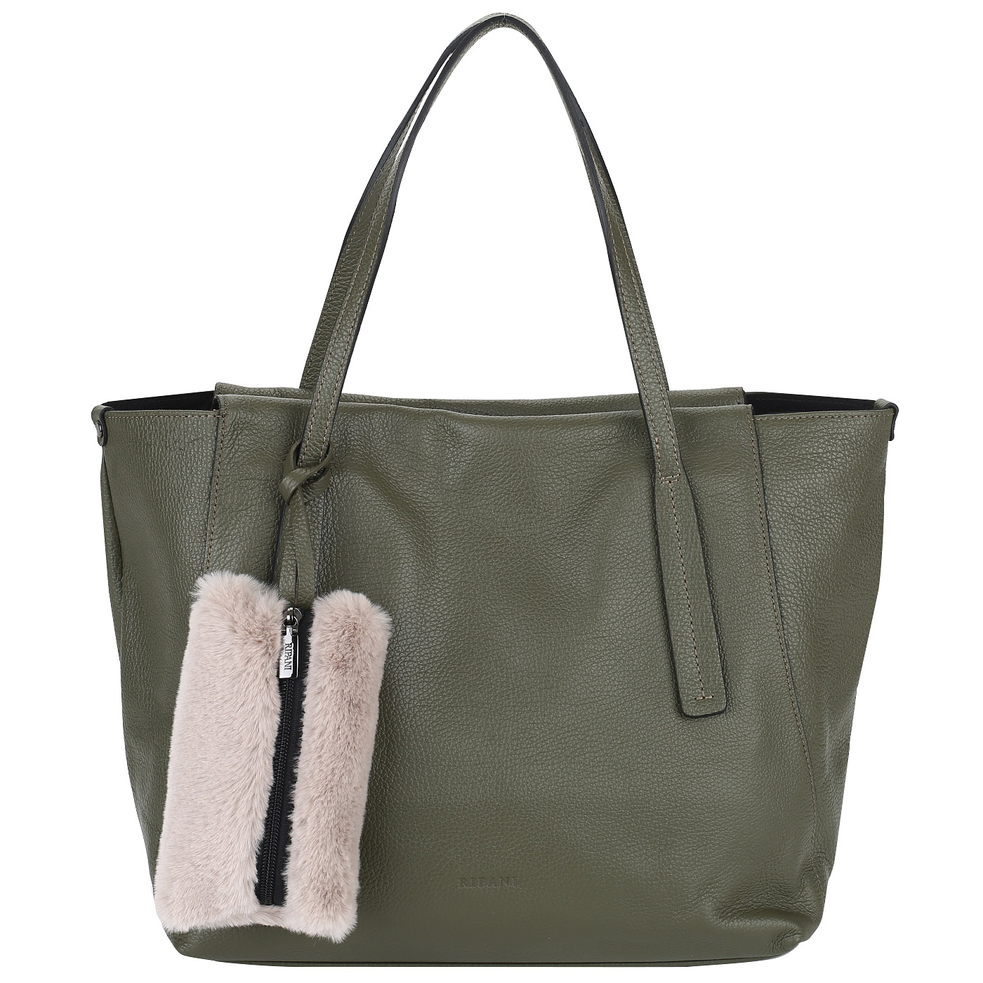 Вместительная сумка из мягкой кожи Ripani Zamia
