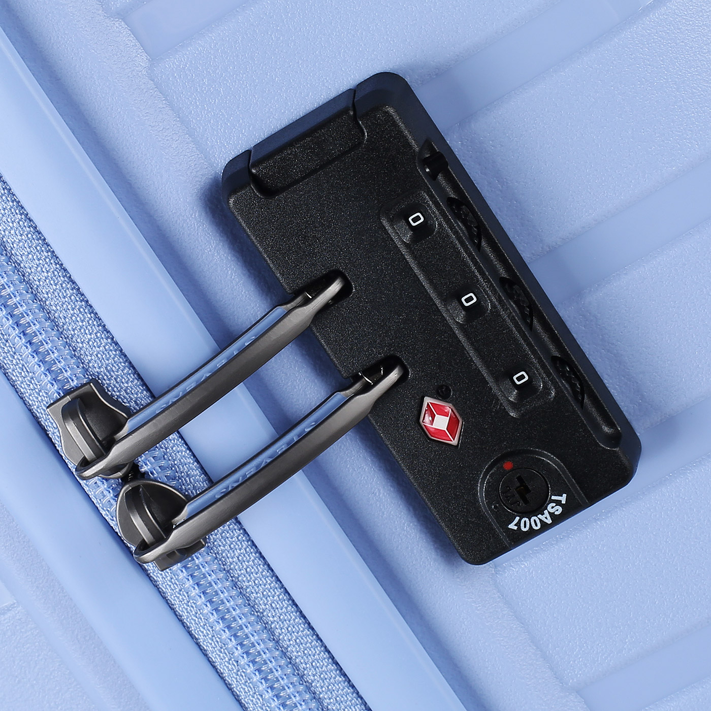 Чемодан большой L из полипропилена Stevens Bubble