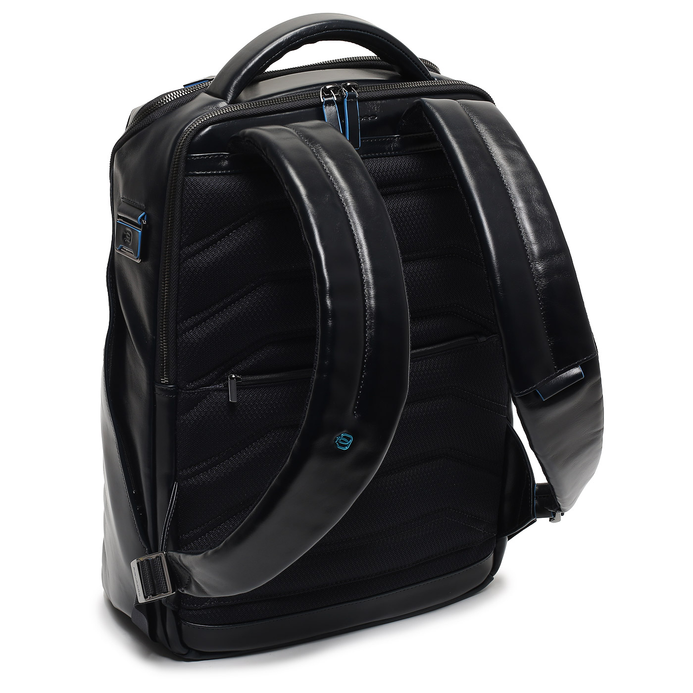 Кожаный рюкзак Piquadro Blue square