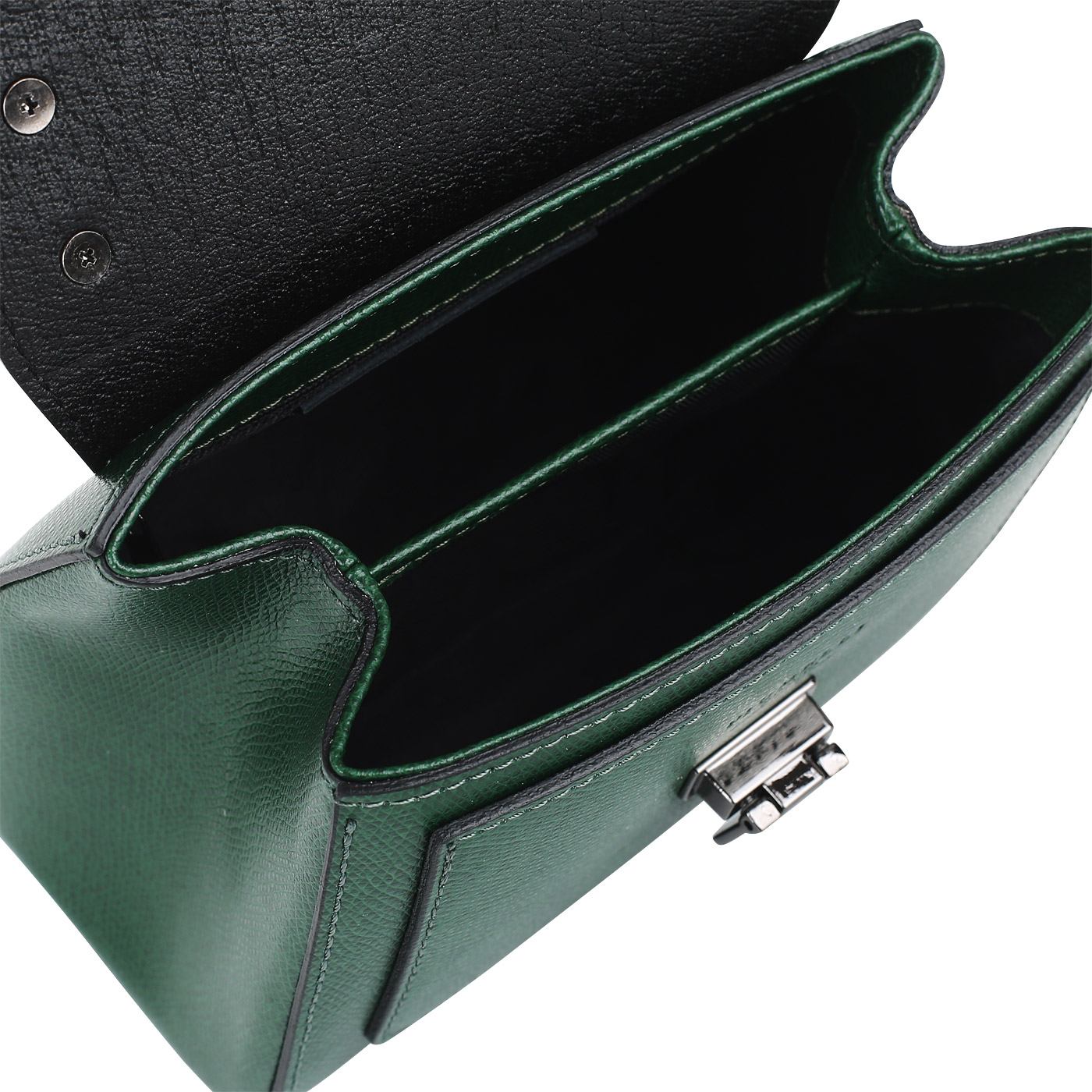 Сумочка из тисненой кожи Piumelli Mini P