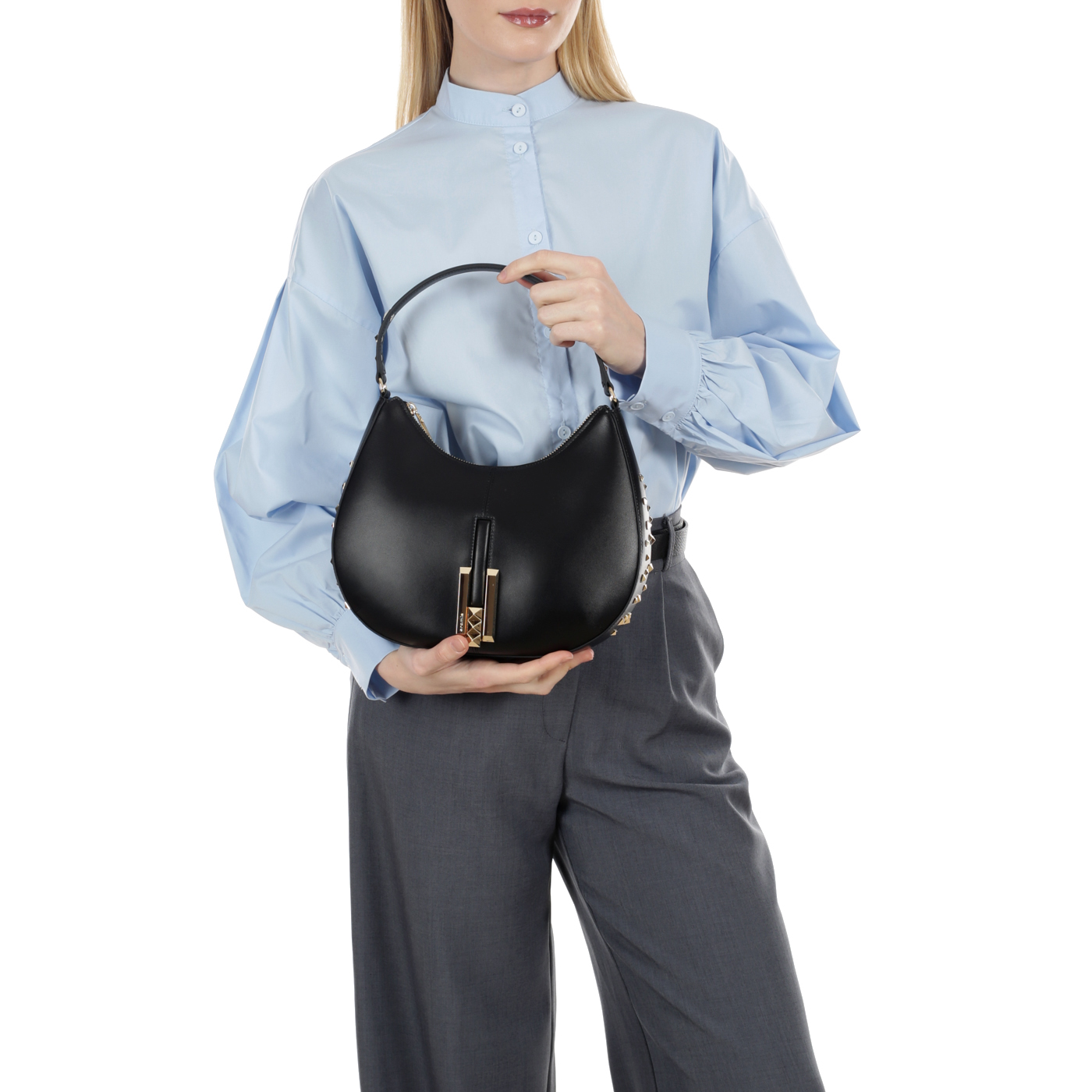 Кожаная сумка Cromia Micol