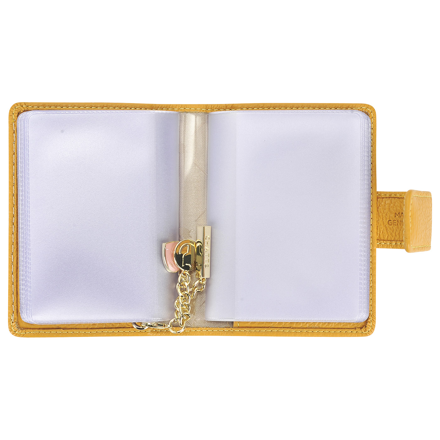 Женская визитница из натуральной кожи Chatte 