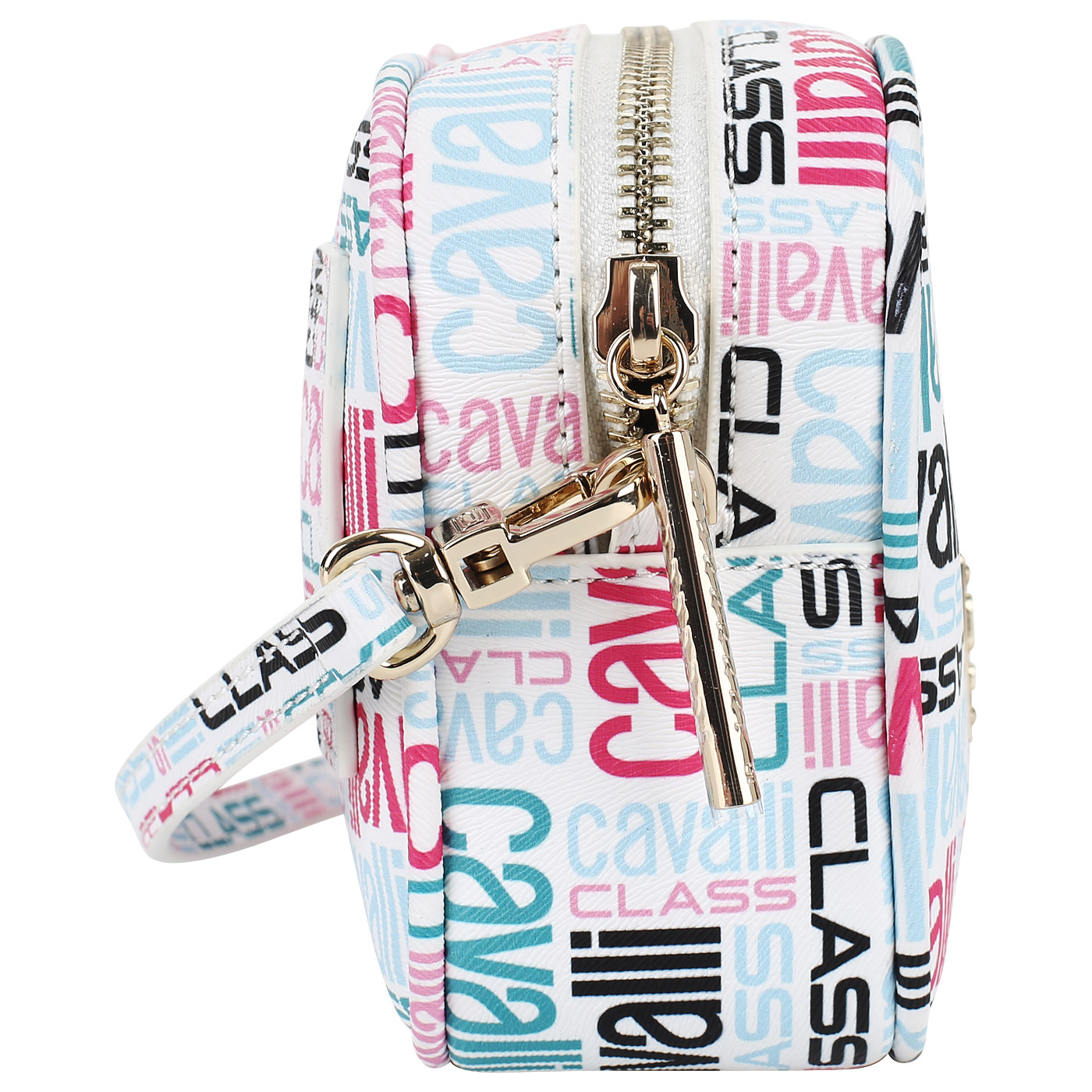 Сумочка с поясным и плечевым ремешками Cavalli Class Belt bag