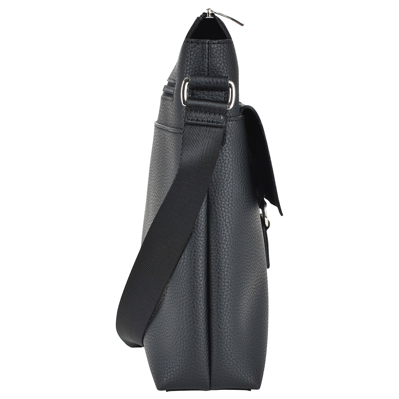 Мужская черная сумка через плечо Stevens 