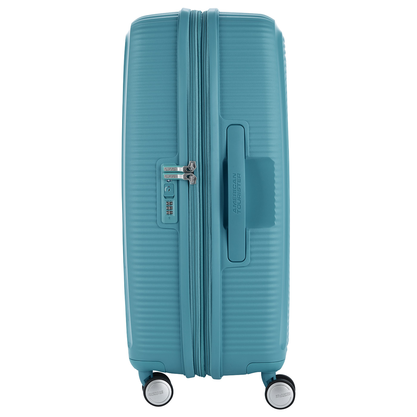 Чемодан средний M из полипропилена с кодовым замком American Tourister Soundbox