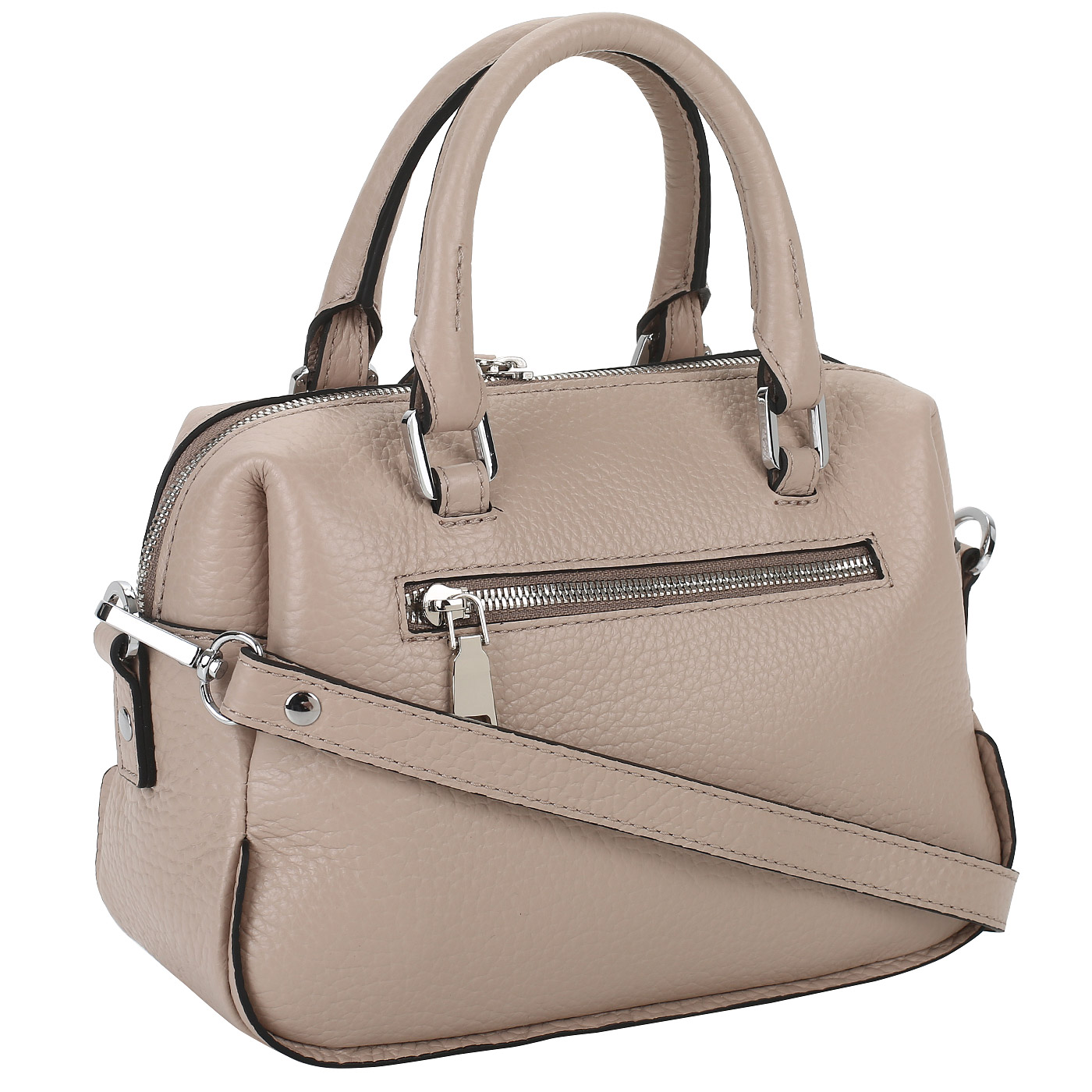 Сумка розово-бежевого цвета Chatte Marseille